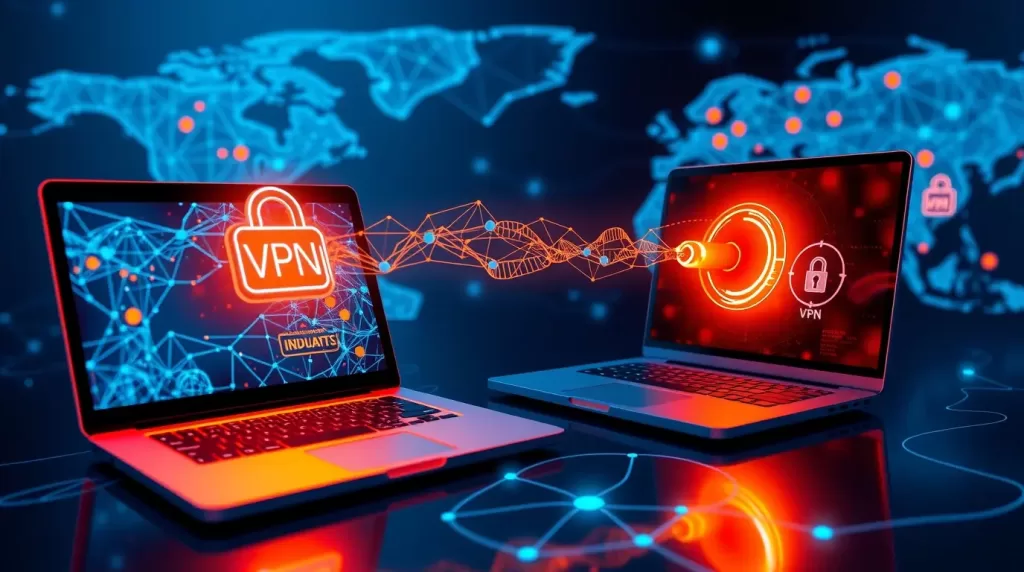 برای افزایش امنیت اکانت های کاربری VPN برای اتصال امن استفاده کنید