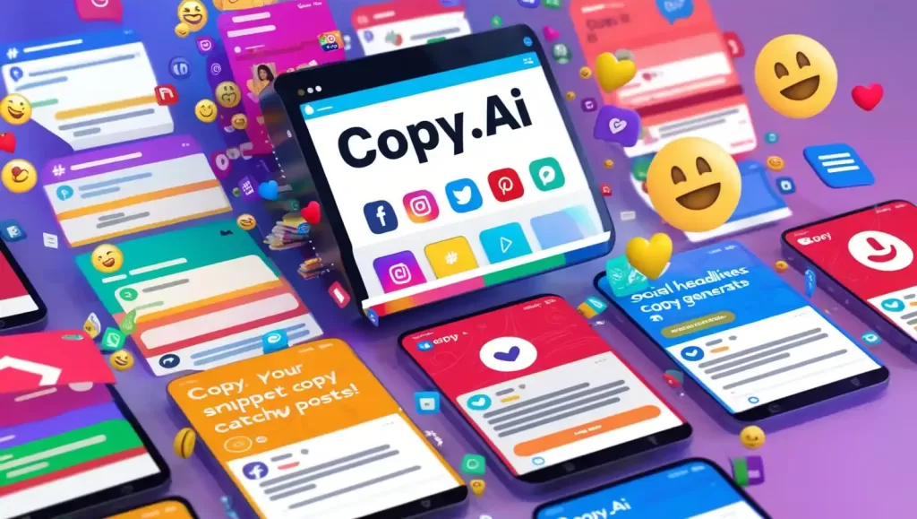Copy.ai: تمرکز بر محتوای تبلیغاتی و شبکههای اجتماعی