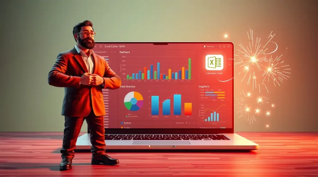 جمع‌بندی: با Excel داشبوردی حرفه‌ای بسازید